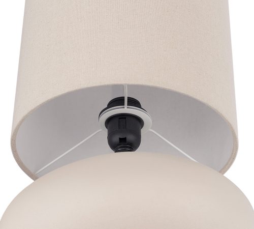 Luminária de Mesa em Linho Alba