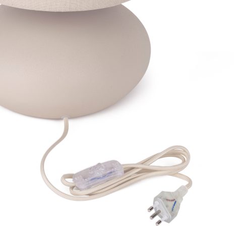 Luminária de Mesa em Linho Alba