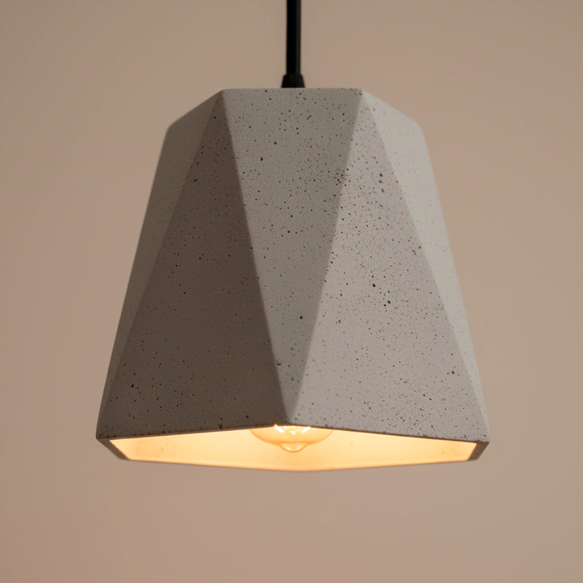 Kit 3 Luminárias Pendente de Concreto