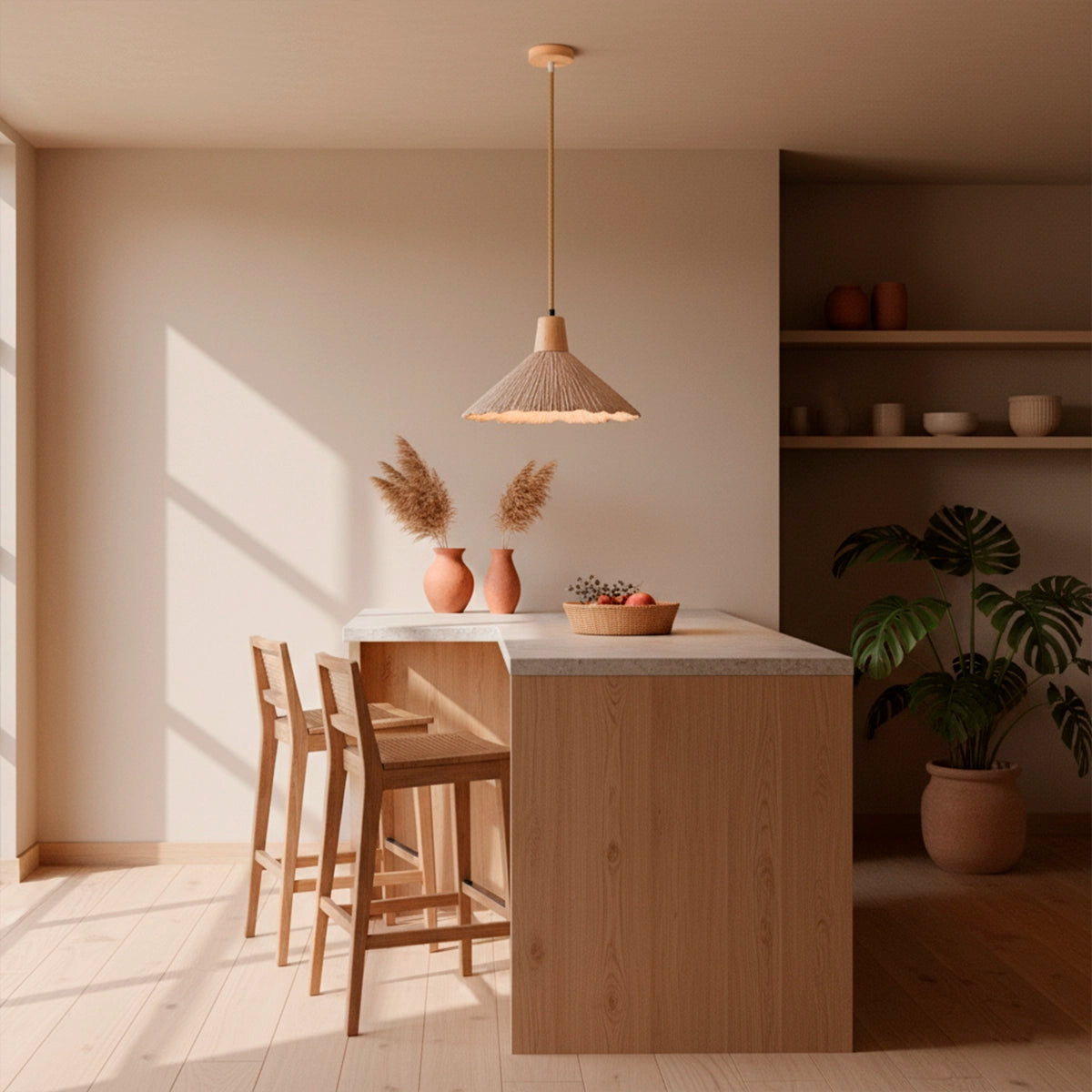 Luminária Pendente de Concreto Taen