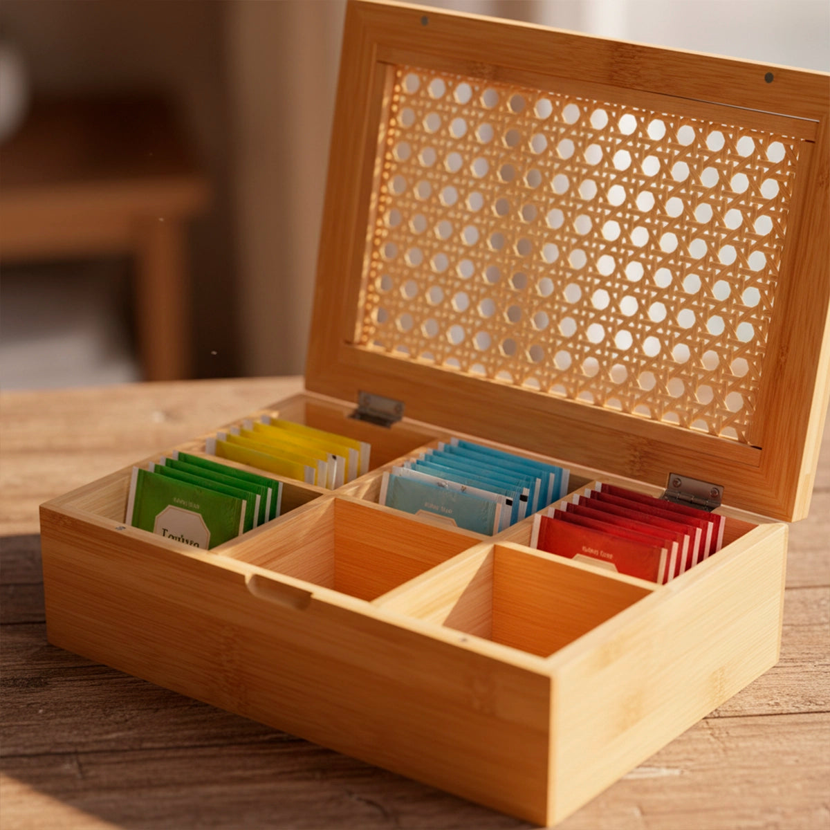 Caixa Multiuso Palhinha Indiana Essenza Natural