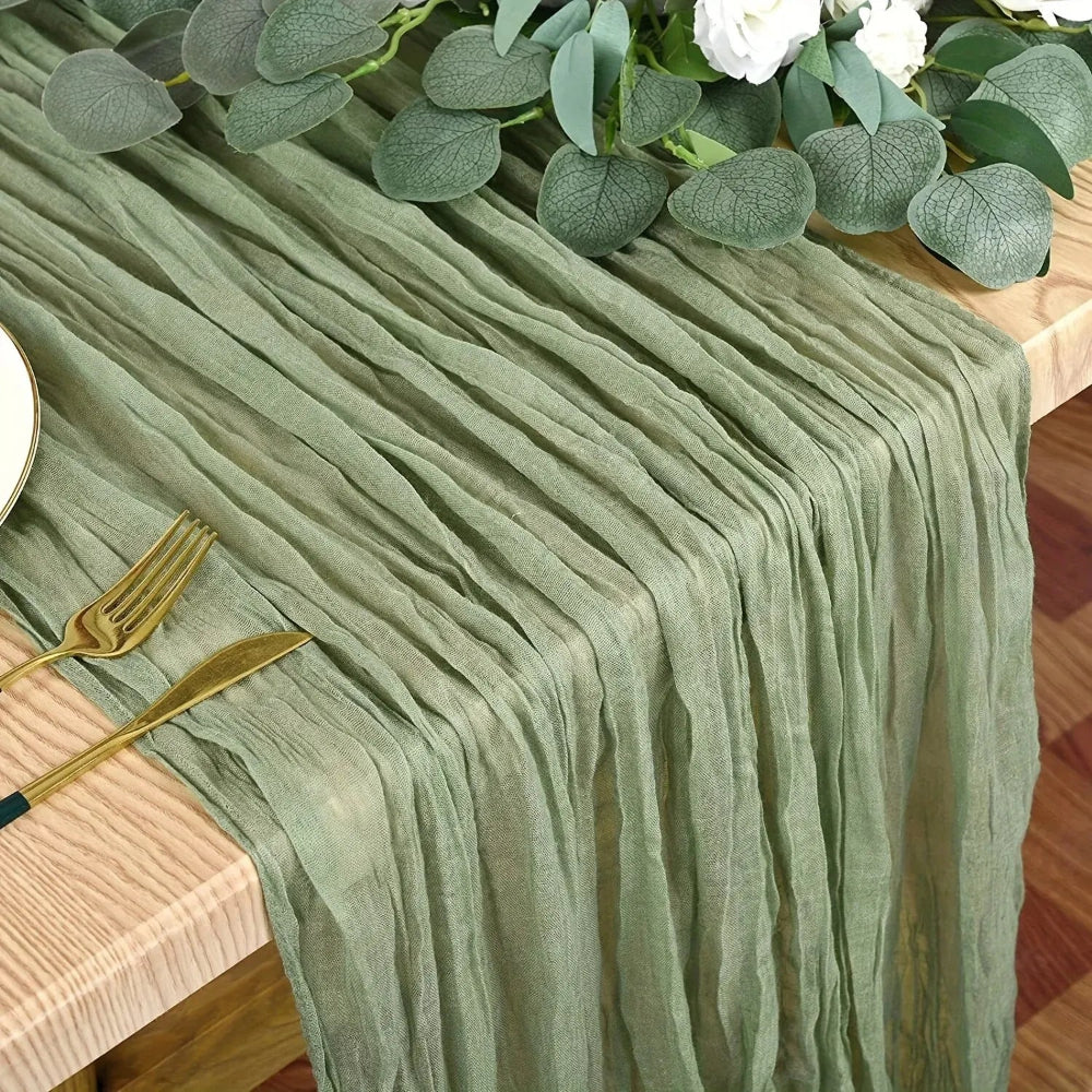 Caminho de Mesa Boho para Decoração