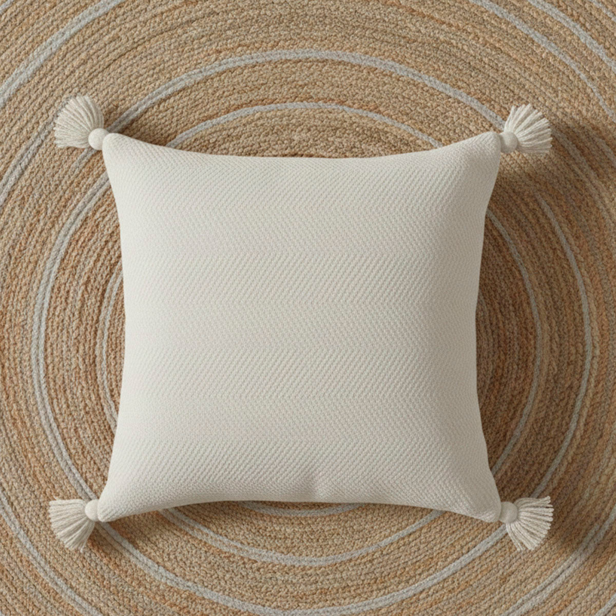 Capa de Almofada Duna com Pompom