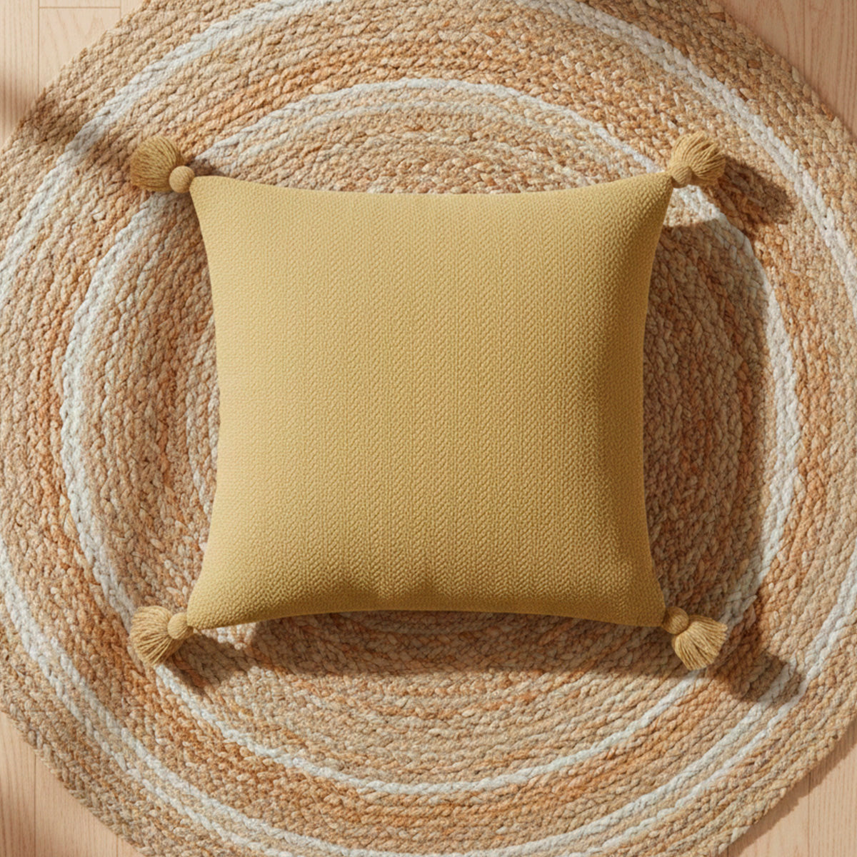 Capa de Almofada Duna com Pompom