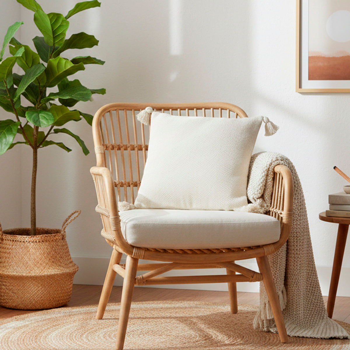 Capa de Almofada Duna com Pompom