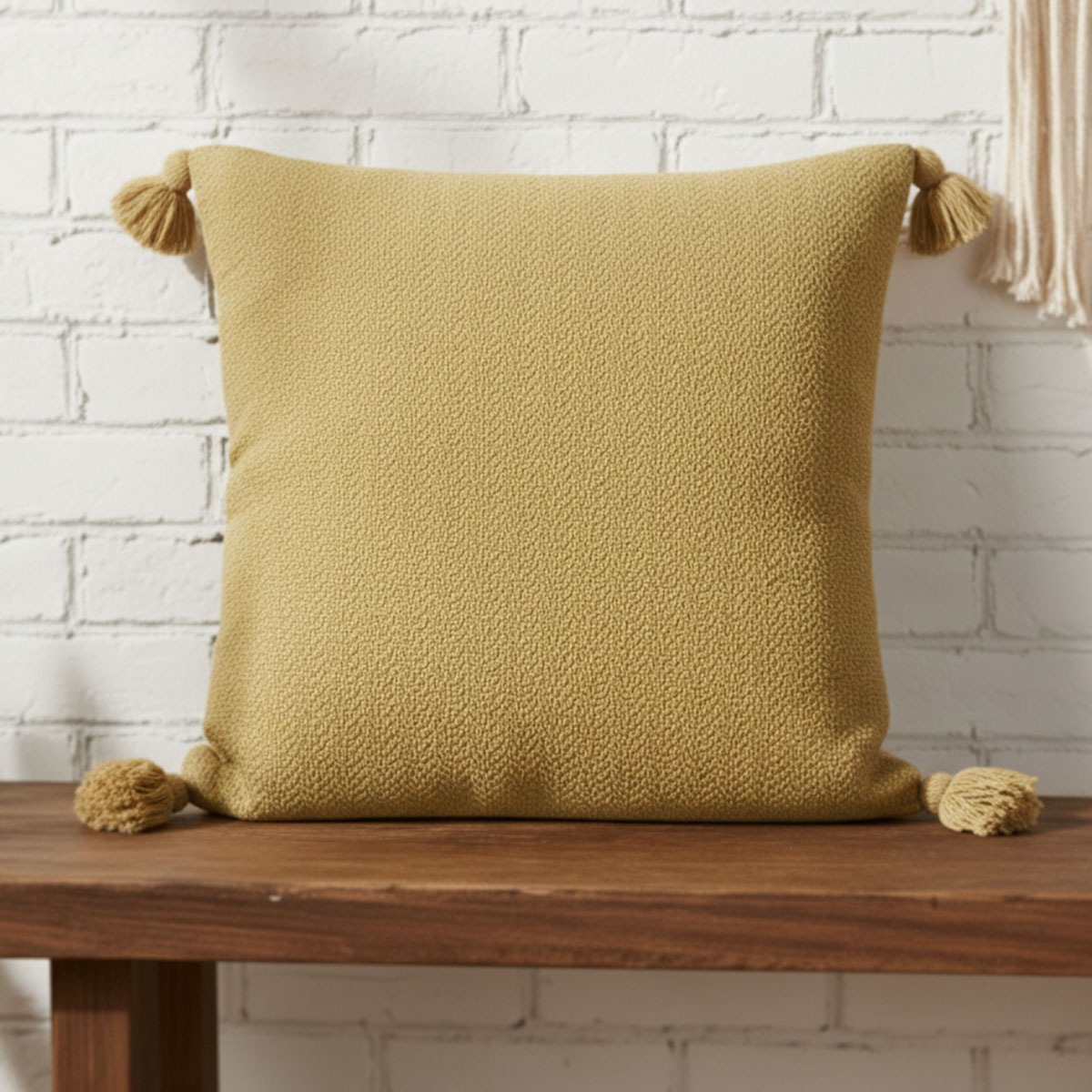 Capa de Almofada Duna com Pompom