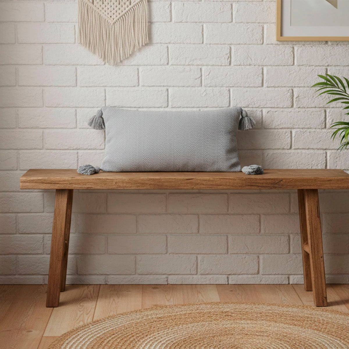 Capa de Almofada Duna com Pompom Baguete