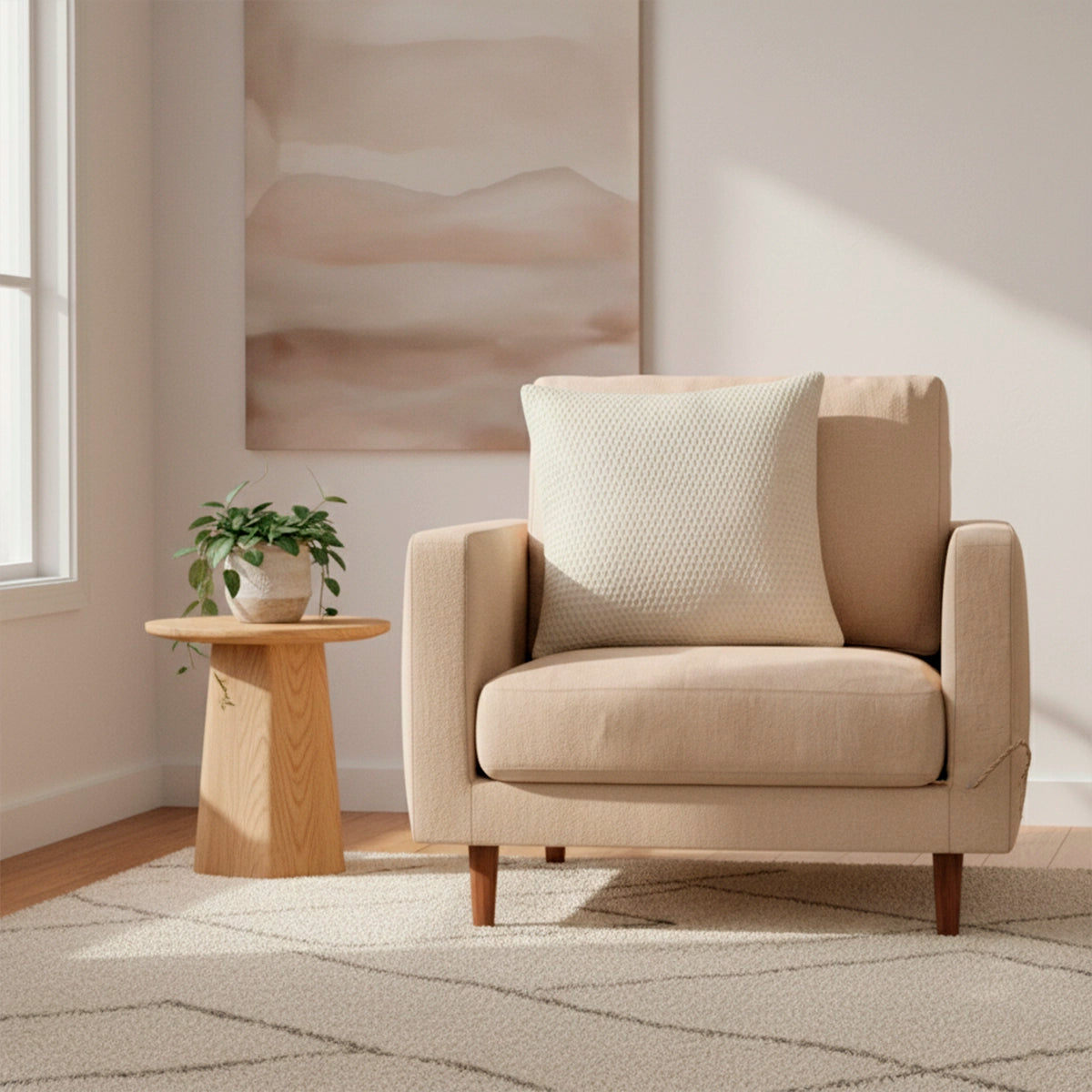 Capa de Almofada Serena Cru