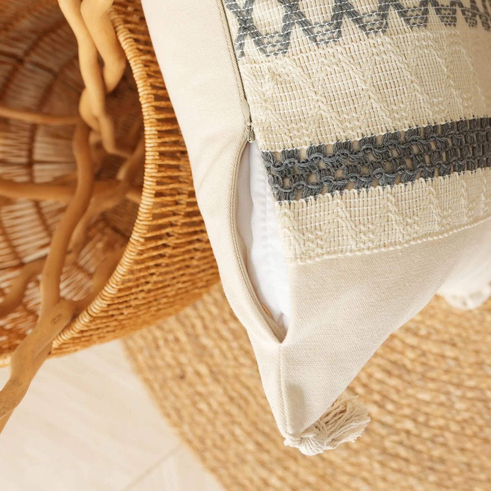 Capa de Almofada Tear Boho