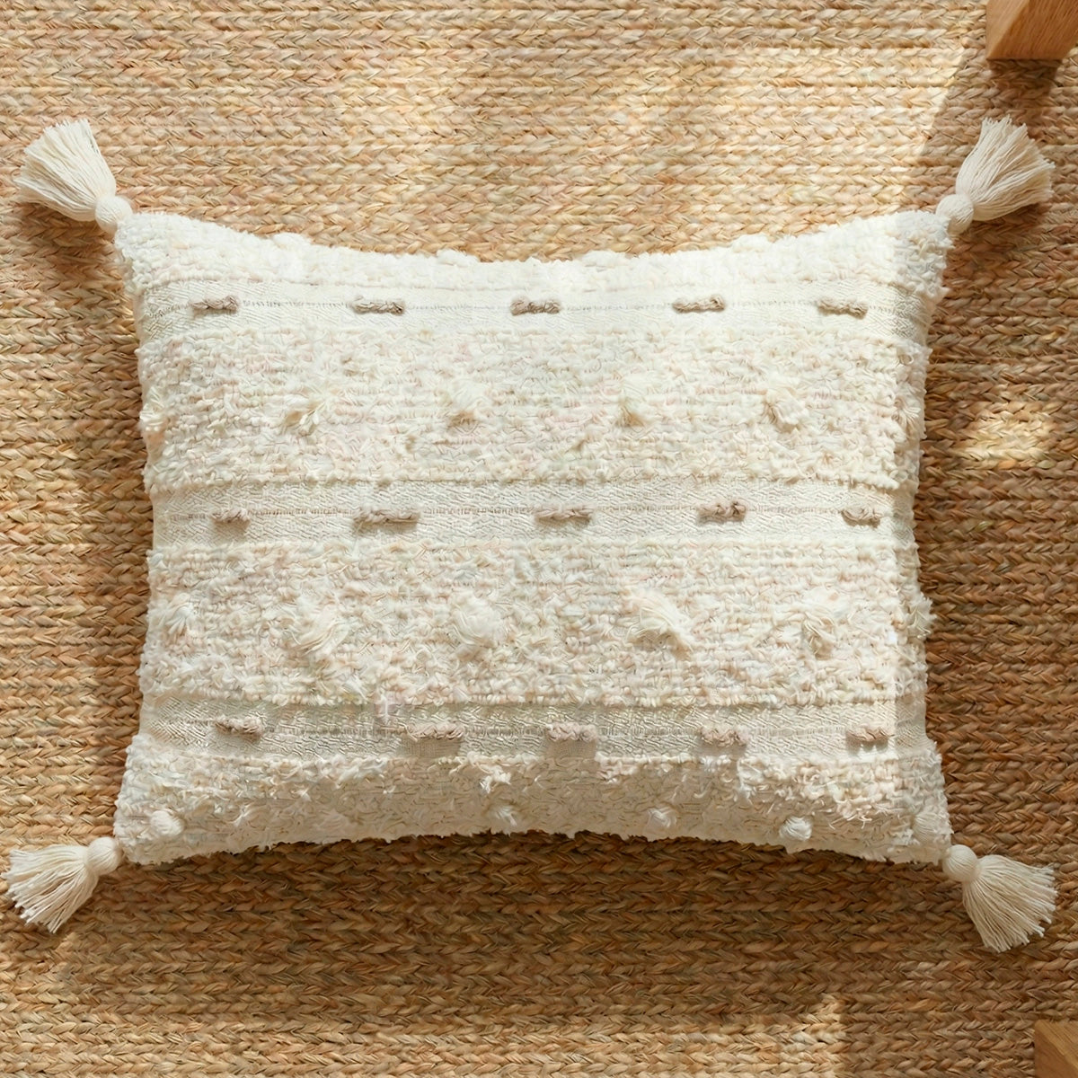 Capa de Almofada baguete Boho Nuvem