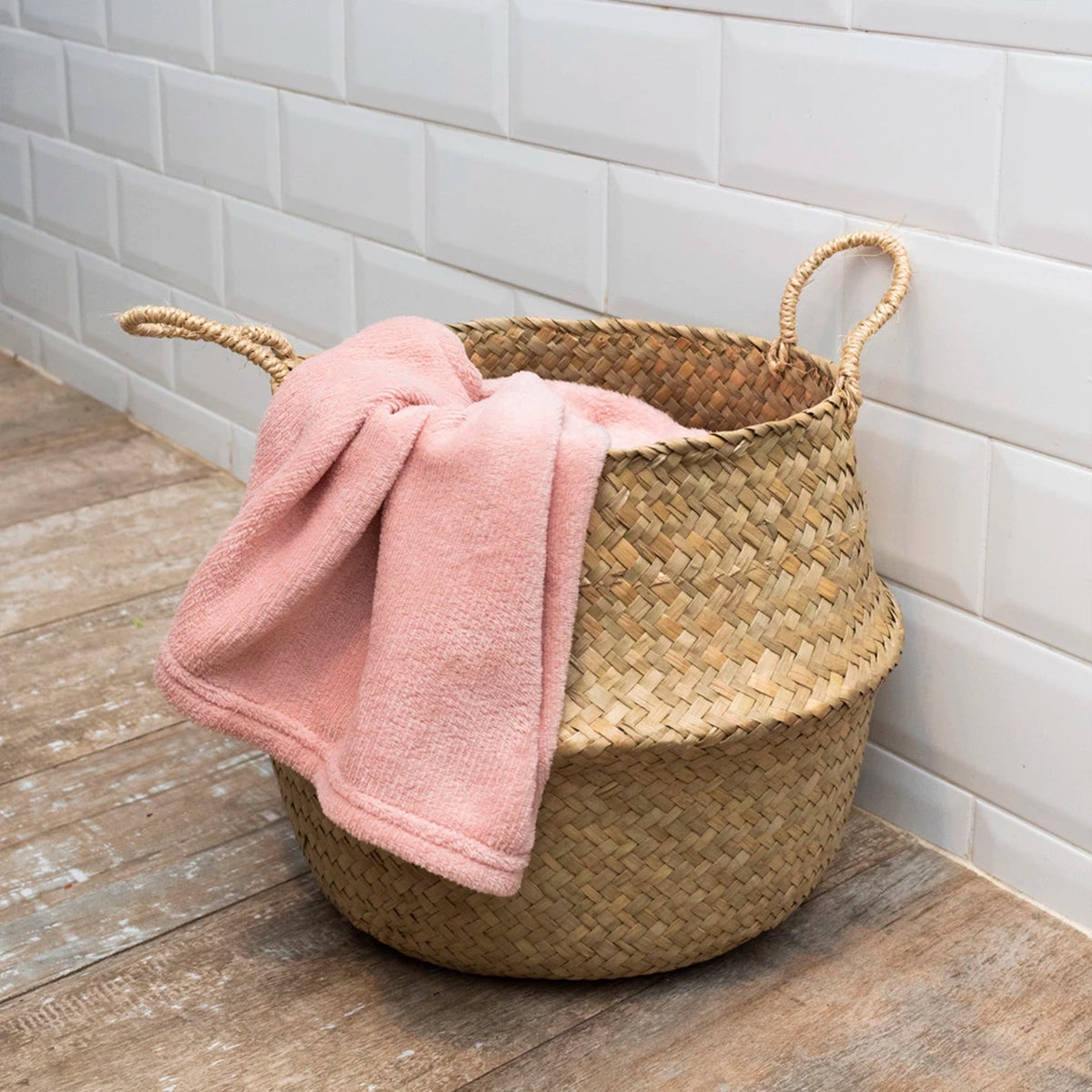 Cesto Organizador com Alcas Boho Essenza Natural