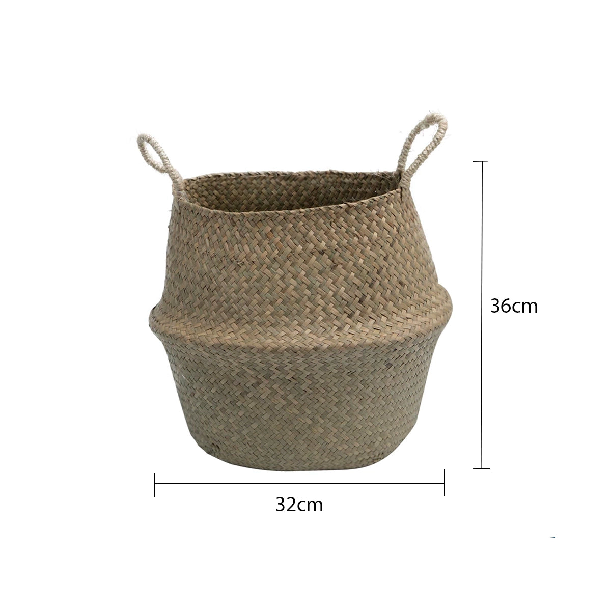 Cesto Organizador com Alcas Boho Essenza Natural