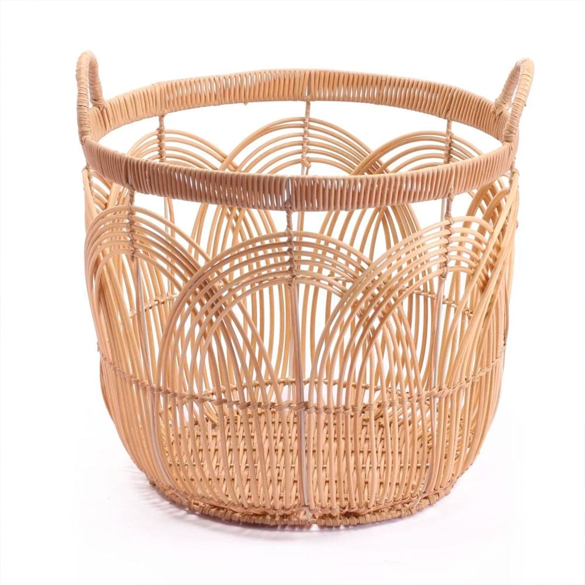 Cesto Organizador com Alcas Rattan Essenza Natural