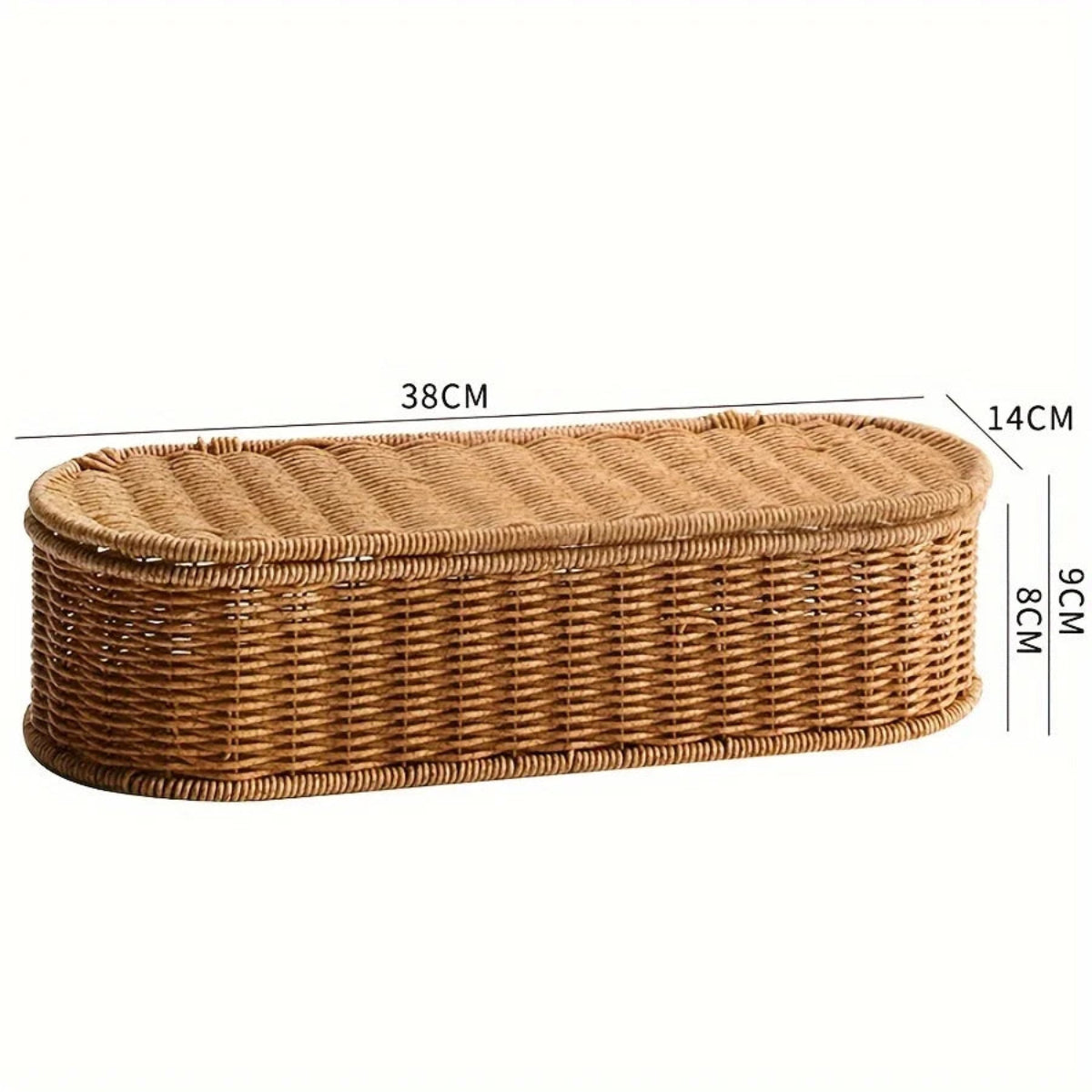 Cesto de Armazenamento Rattan Serra