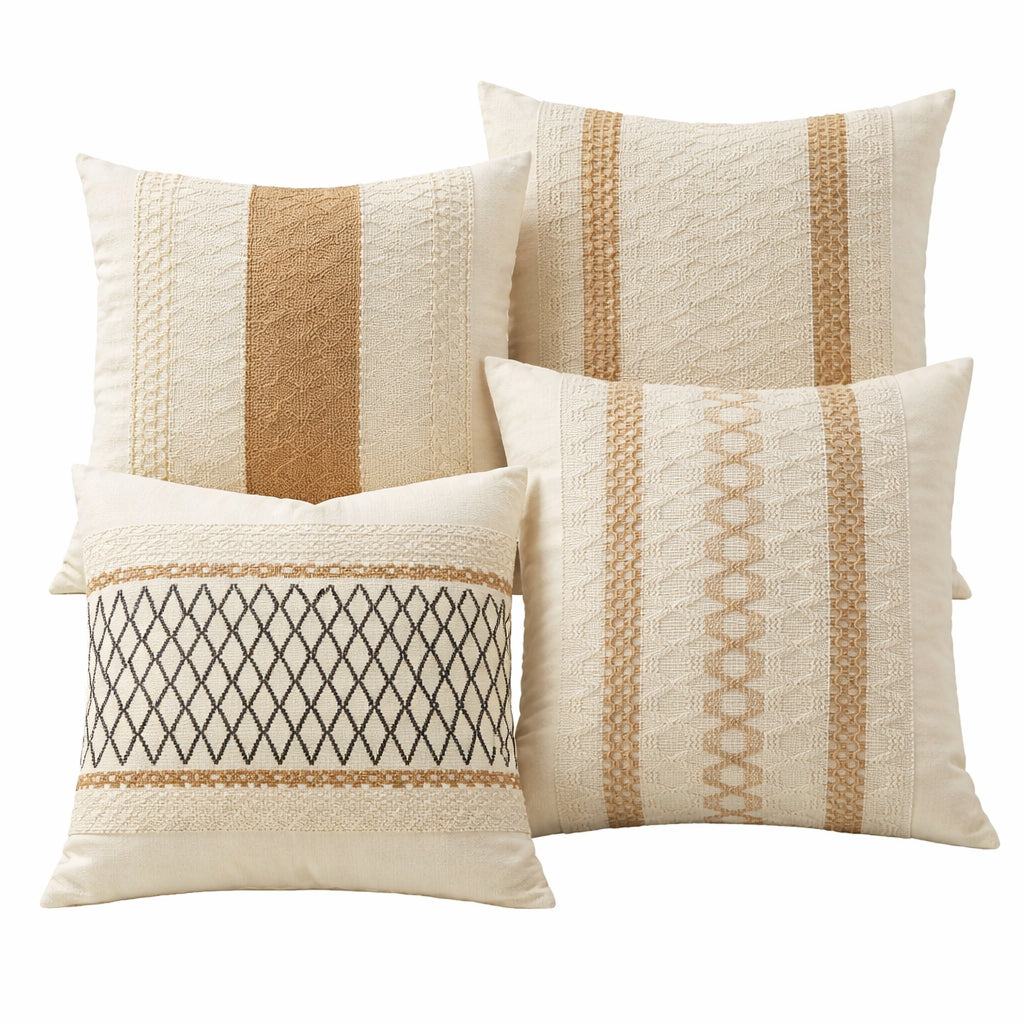 Capa de Almofada Boho Renda