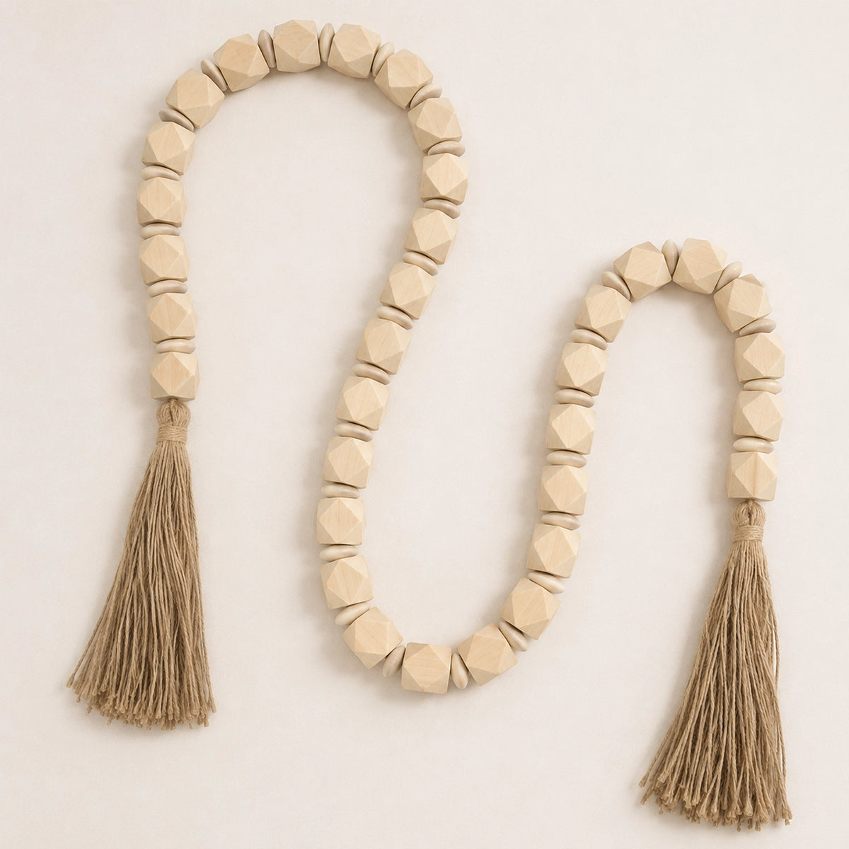Colar de Mesa Decorativo Wood Boho