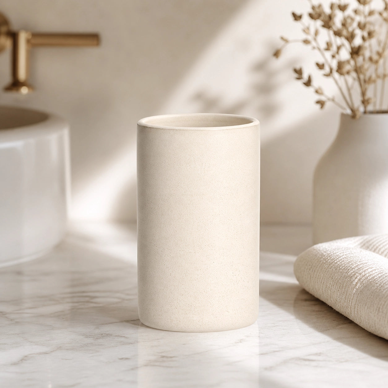Conjunto para Banheiro em cerâmica 2 Peças Clean