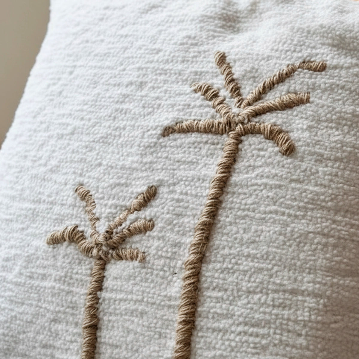 Kit 2x Capas de Almofada Coqueiro