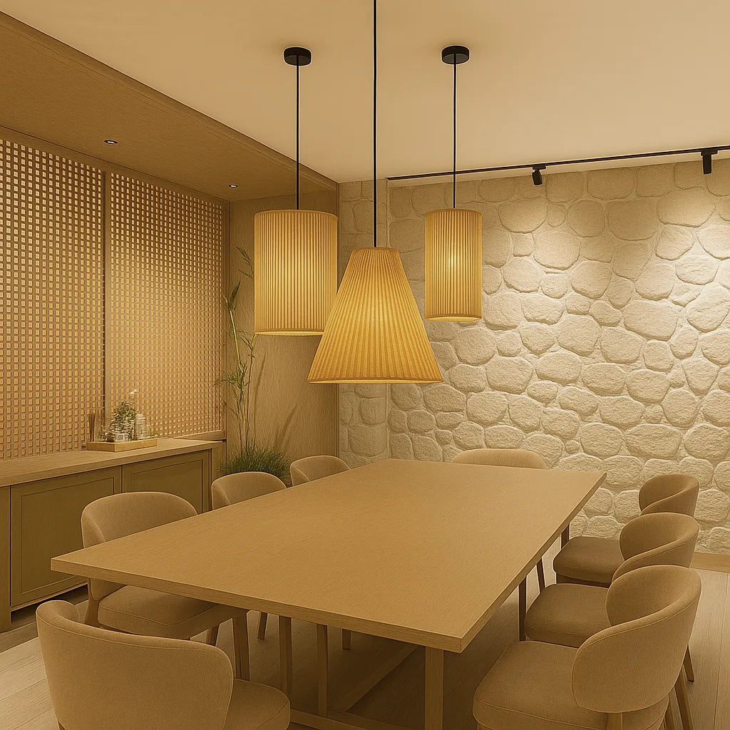 Kit 3 Luminária Pendente de Palha Mayu