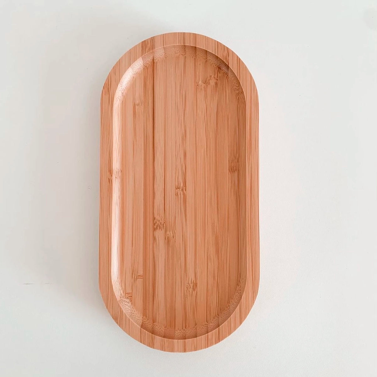 Kit Bandejas de Bambu Oval Essenza Natural