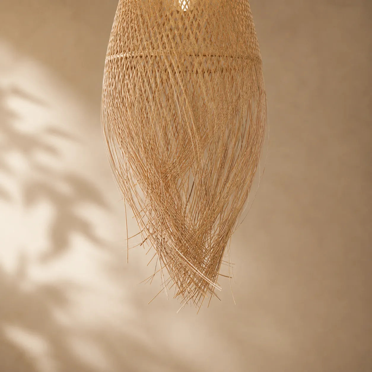 Luminária Pendente de Bambu Ayun