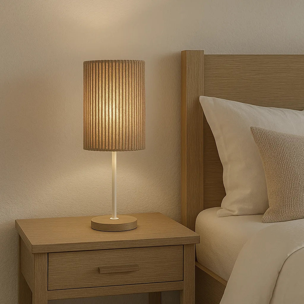 Luminária Abajur de Palha Ayu