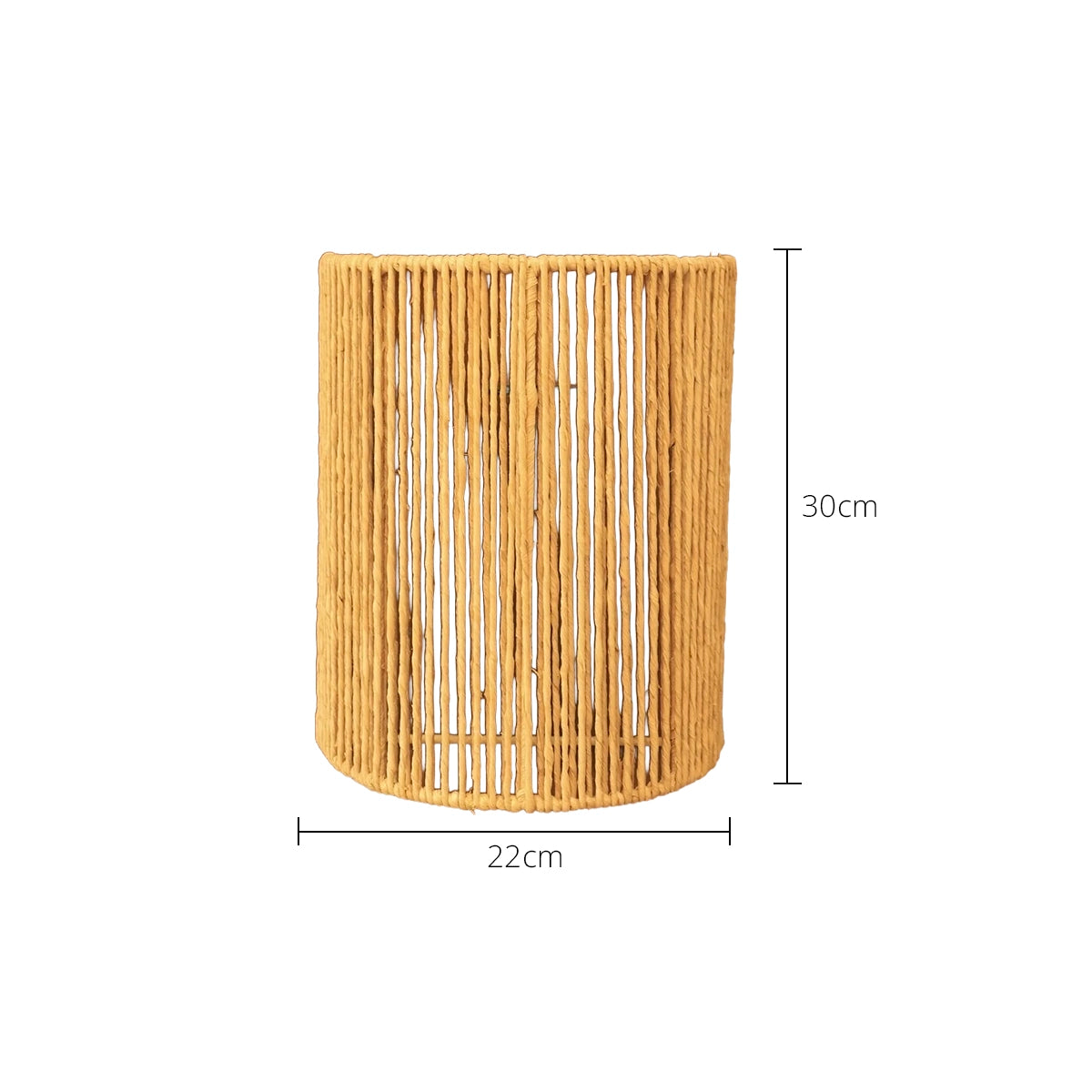 Luminária Arandela de Palha Brisa