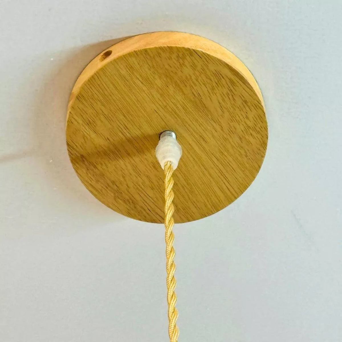 Luminária Pendente de Bambu Nest 40cm