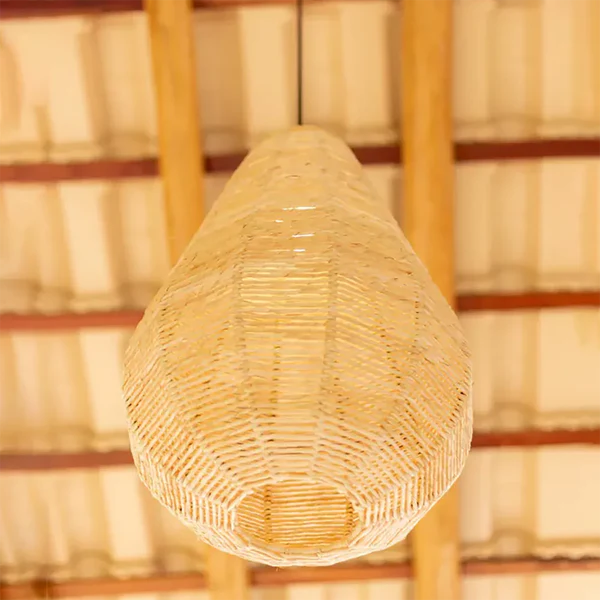 Kit 3 Luminária Pendente de Palha Ayla