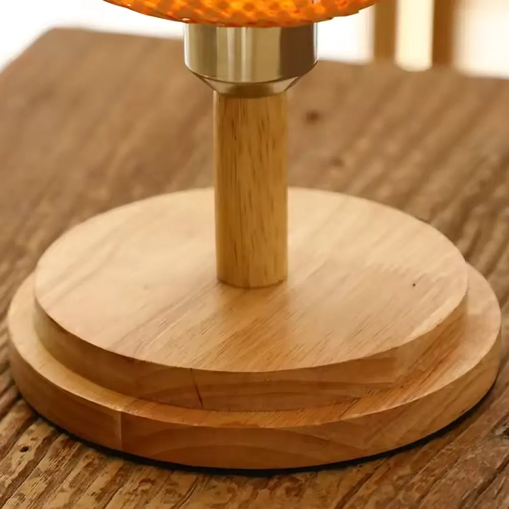 Luminária de Mesa Bambu