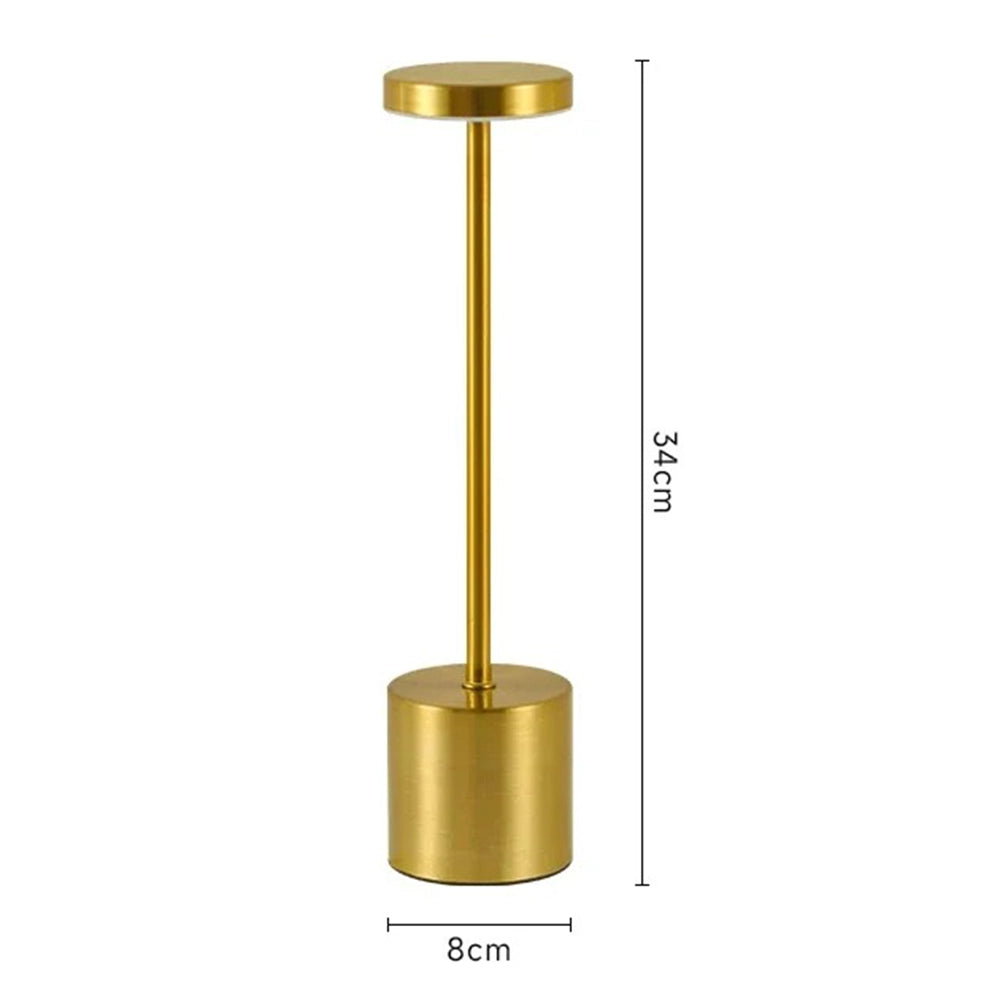 Luminária de Mesa LED Sem Fio Metal Lume