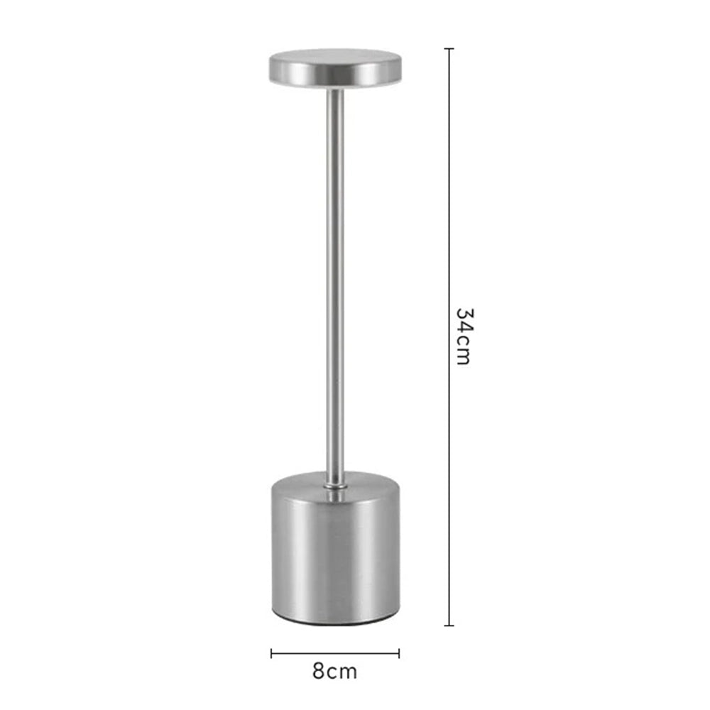 Luminária de Mesa LED Sem Fio Metal Lume