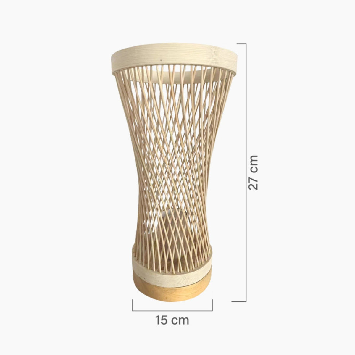 Luminária de Mesa de Bambu Suna