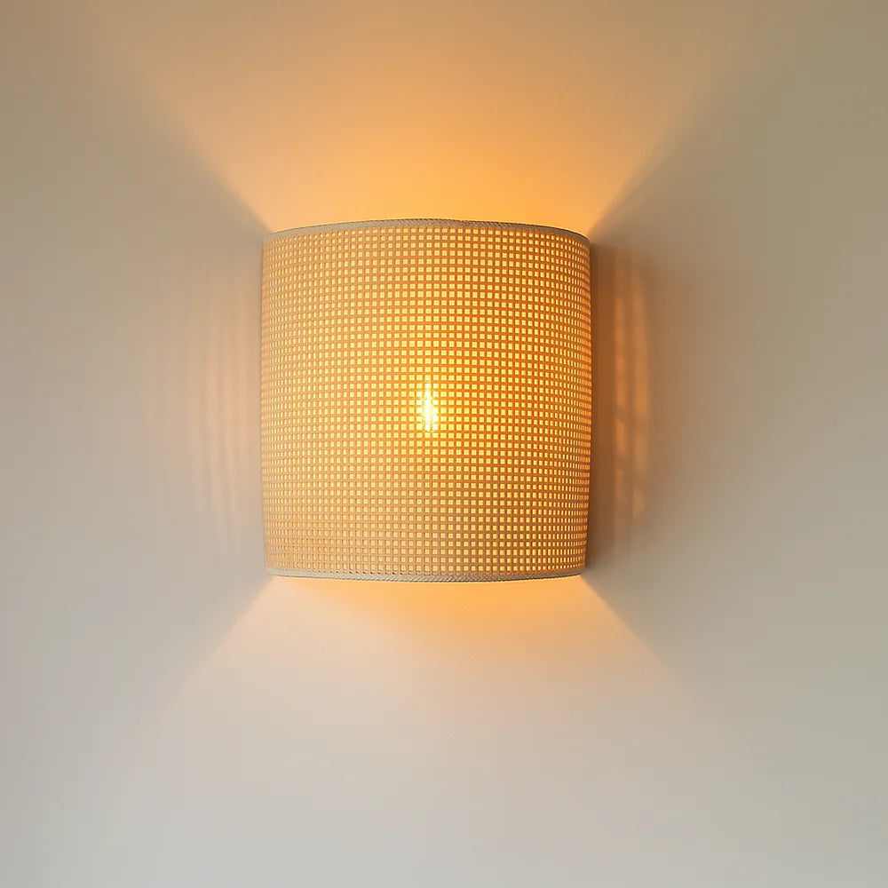 Luminária de Parede Arandela Rattan Brisa