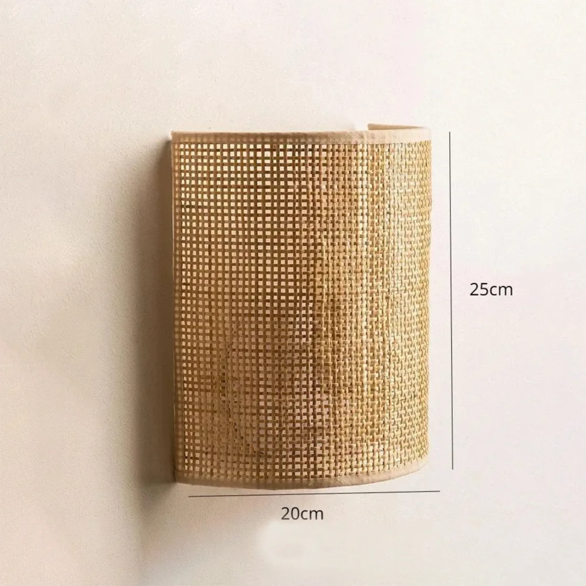 Luminária de Parede Arandela Rattan Brisa