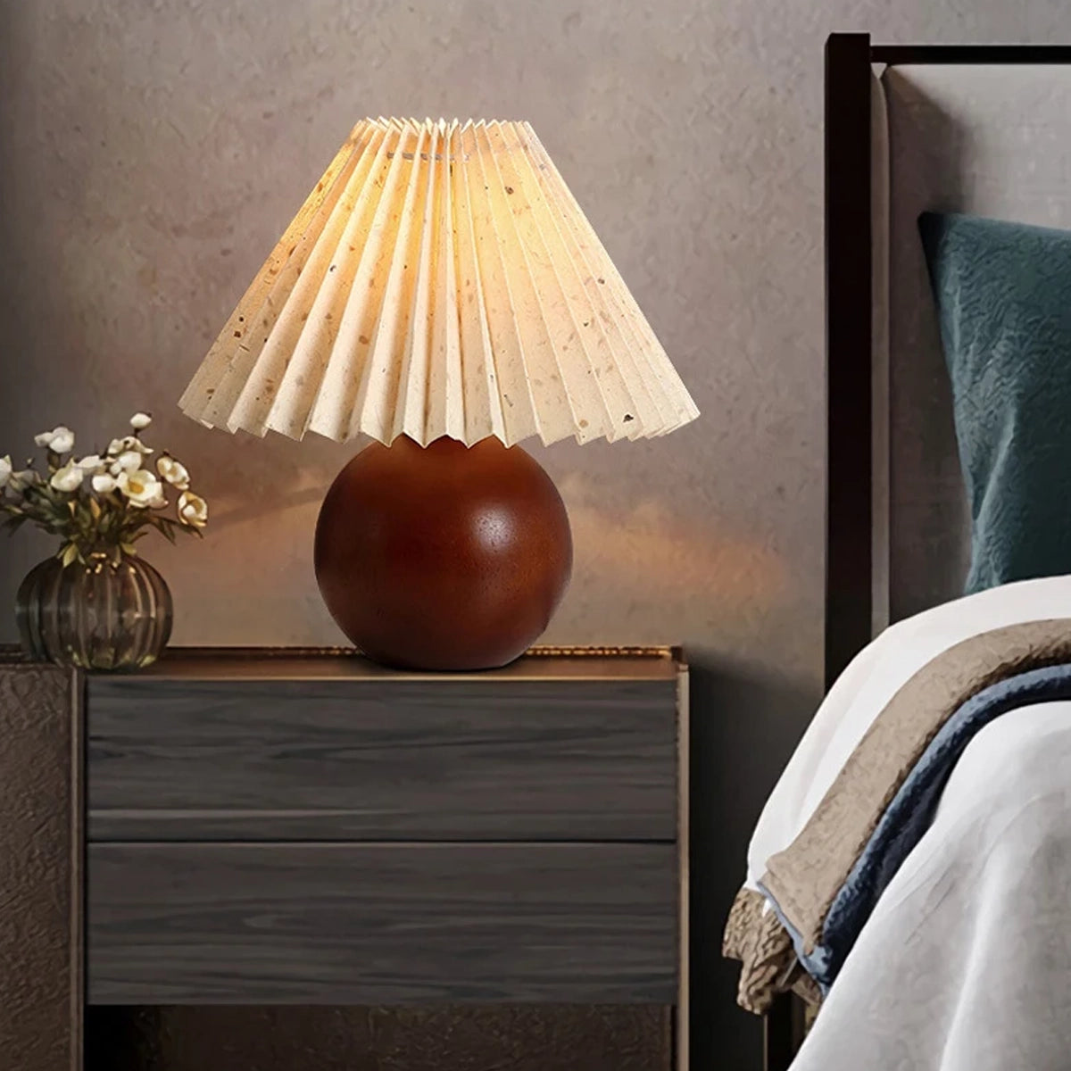 Luminária de mesa Walnut