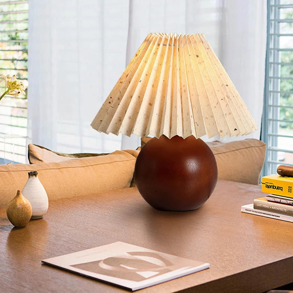 Luminária de mesa Walnut