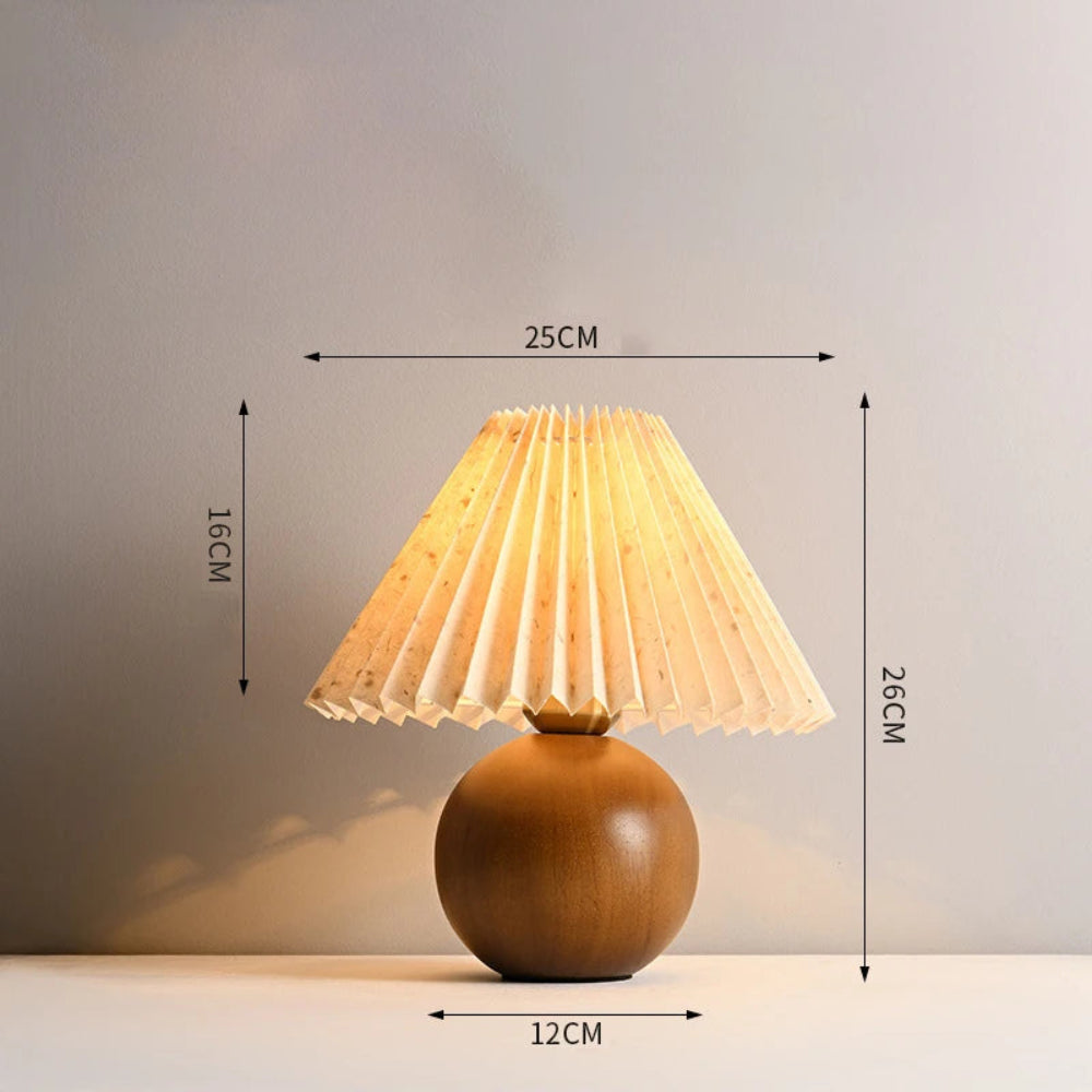 Luminária de mesa Walnut
