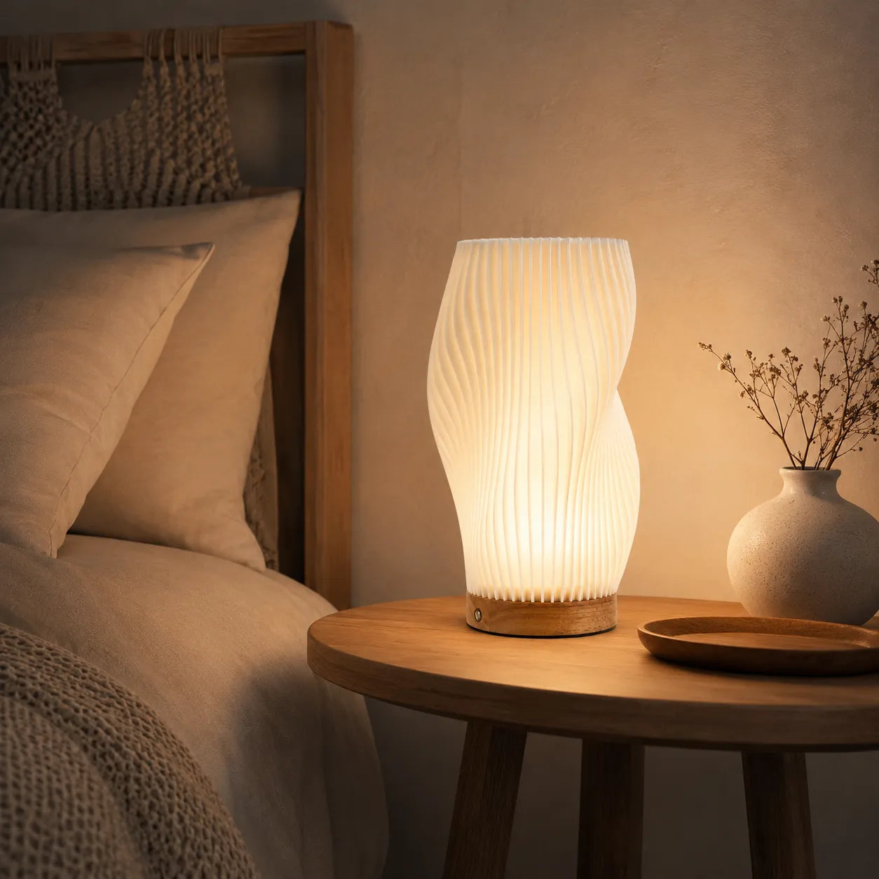 Luminária de Mesa em Estilo Nórdico Moderno