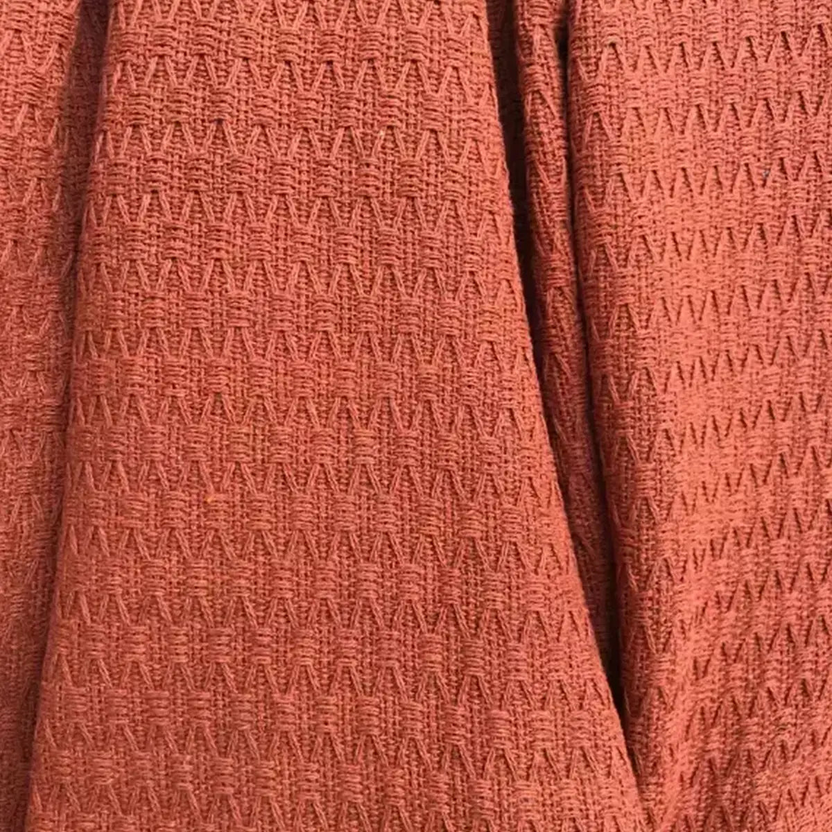 Manta para Sofá Artesanal Algodão Serena