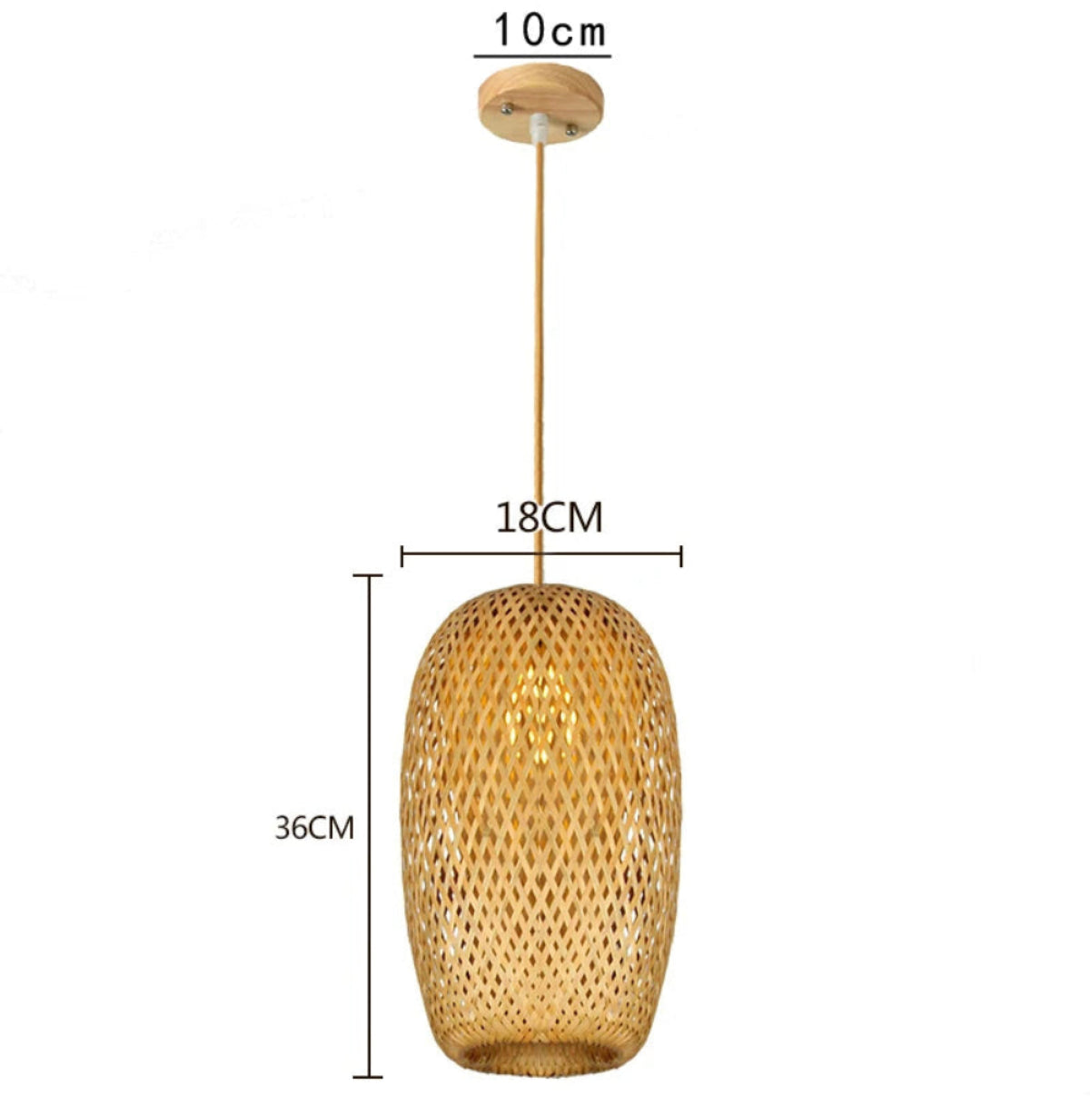 Pendente de Bambu Natú