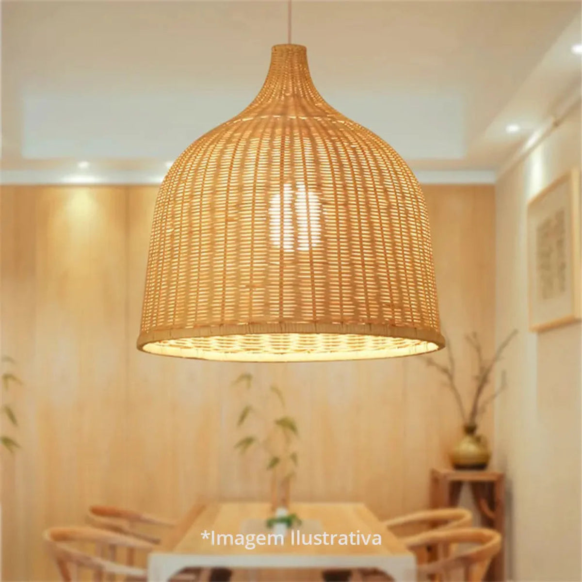 Pendente de Bambu Zione