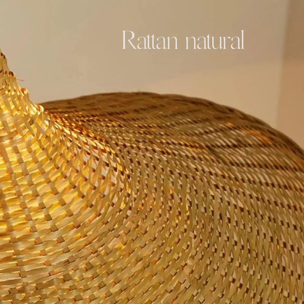 Pendente de Rattan Hygge Hat