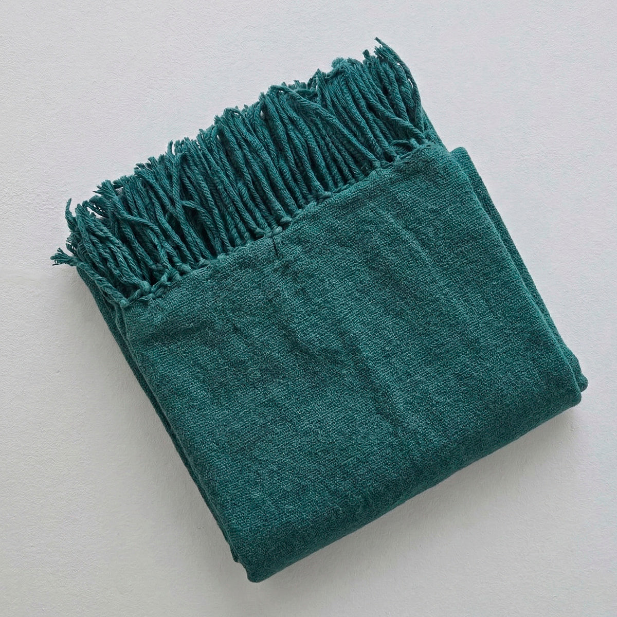 Manta para Sofá Artesanal Algodão com franjas Celine