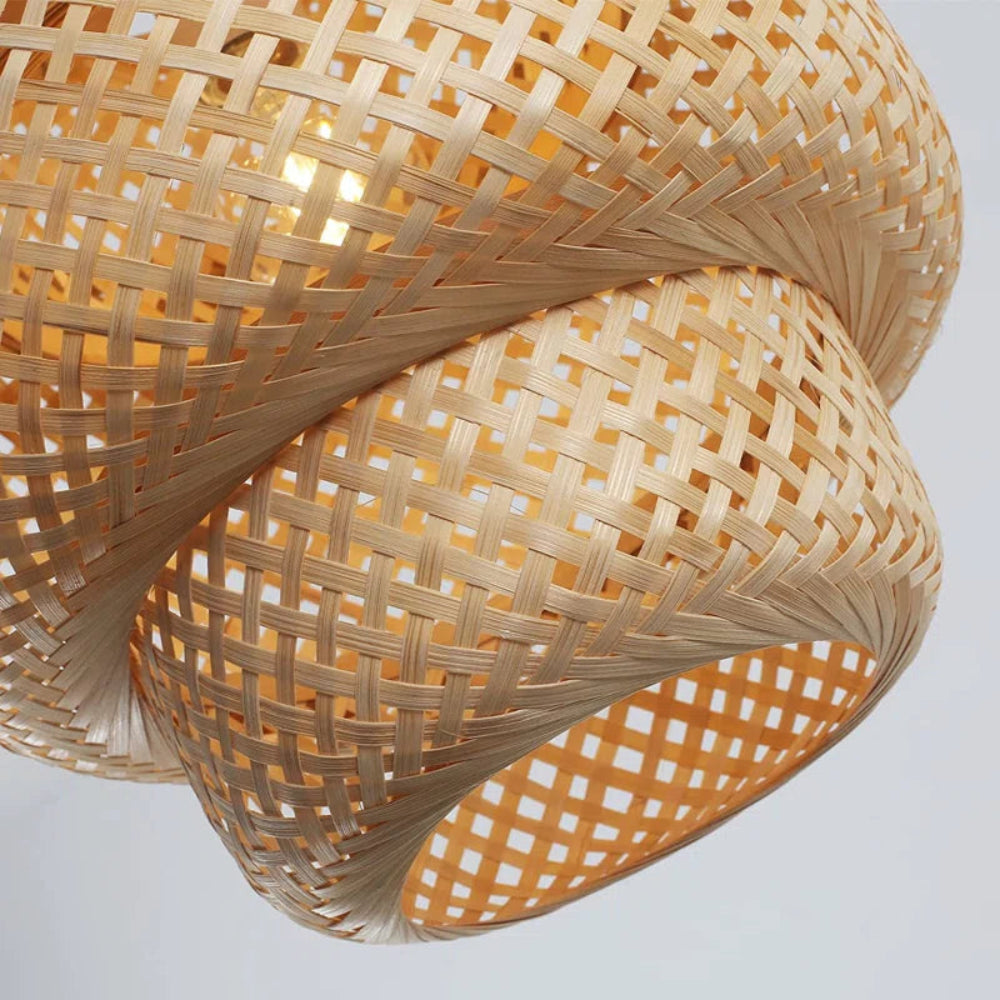 Luminária Pendente Bambu Nature Nest