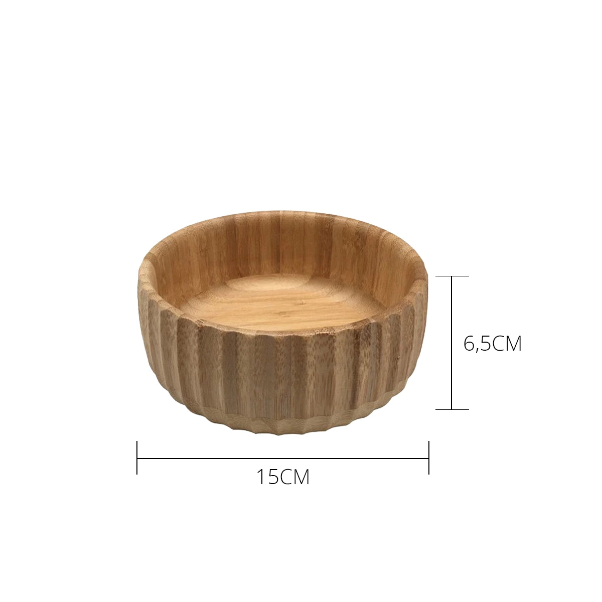 Bowl Canelado de Bambu Essenza Natural