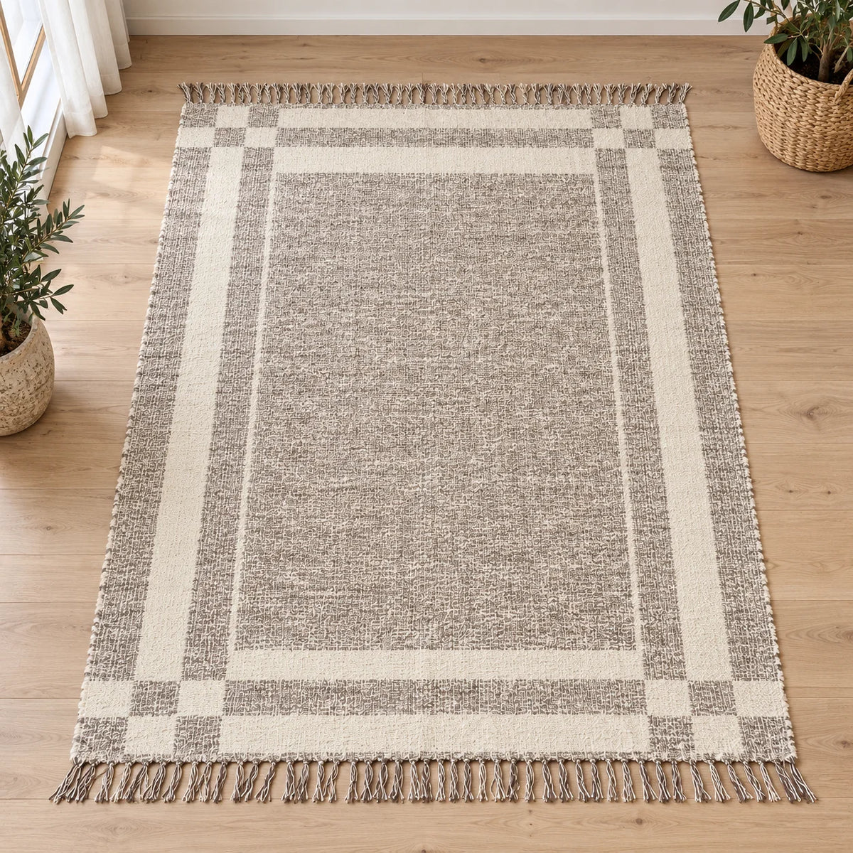 Tapete Dupla Face Trama Natural Boho Chic