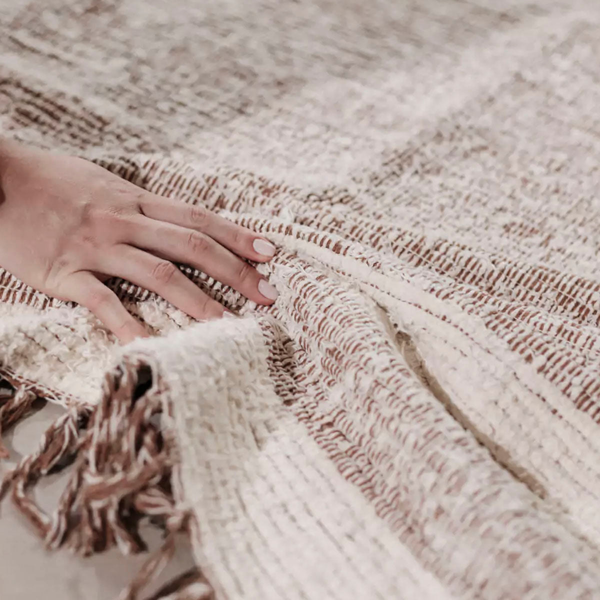 Tapete Dupla Face Trama Natural Boho Chic