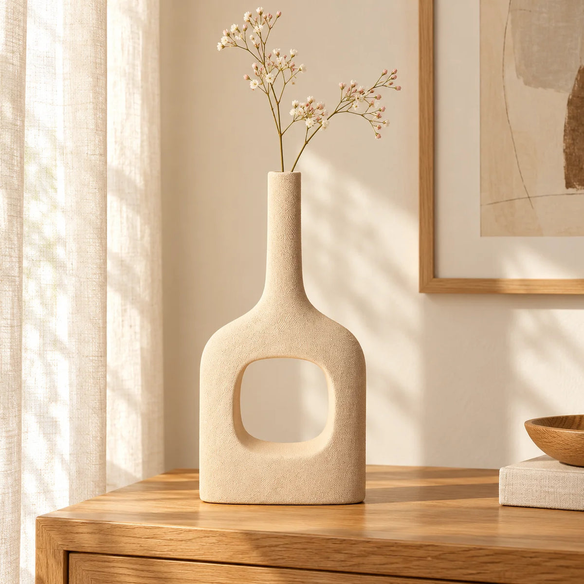 Vaso Decorativo Poliresina Arkhé