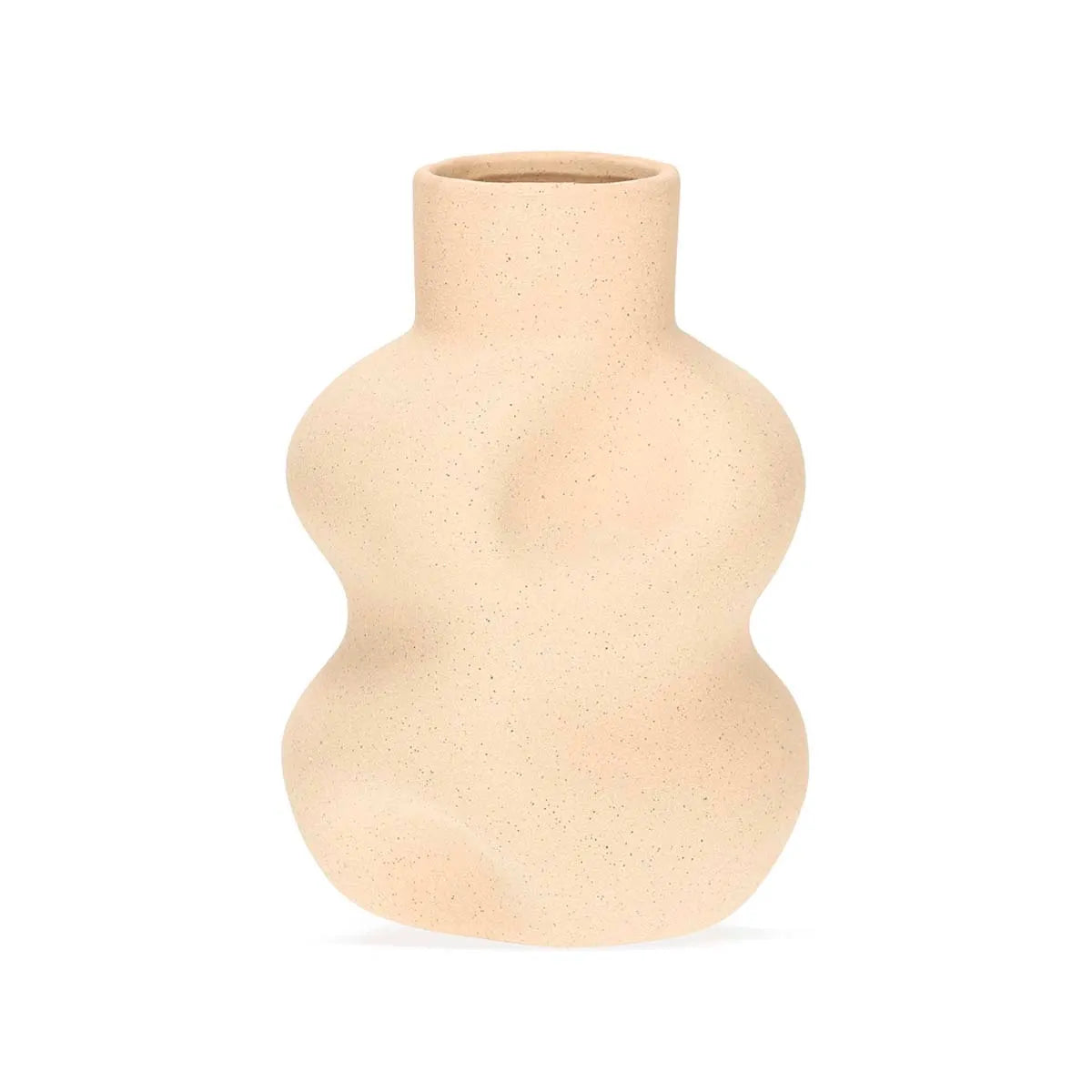Conjunto de Vasos Decorativos de Cerâmica Orgânico Ammó